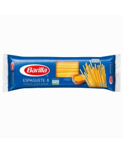 Macarrão com Ovos Barilla Espaguete N.8 Pacote 500g
