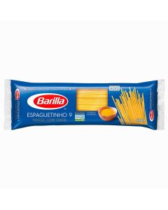 Macarrão com Ovos Barilla Espaguetinho N.9 Pacote 500g