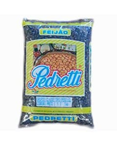 Feijão Pedretti Preto Pacote 1000g