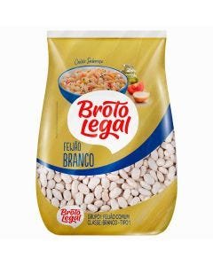 Feijão Branco Broto Legal Aveia Pacote 500g