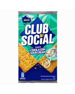 Biscoito Club Social Cebola com Sour Cream Pacote 141g