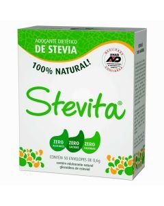 Adoçante em Pó Stevita 100% Natural Caixa C/50 40g