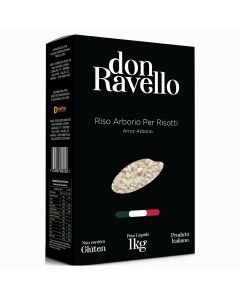 Arroz Don Ravello Arbório Caixa 1000g