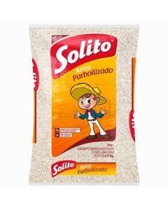 Arroz Solito Parboilizado Pacote 1000g