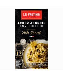 Arroz La Pastina Arborio Envelhecido Linha Gourmet Caixa 500g