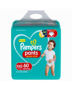 Fralda Pampers Pants Ajuste Total Xxg Pacote C/60