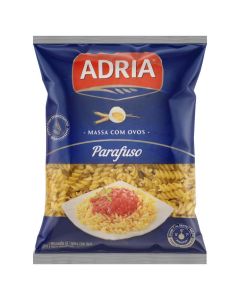 Macarrão com Ovos Adria Parafuso Pacote 500g