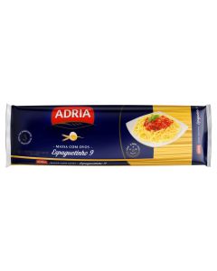Macarrão com Ovos Adria Espaguete N.9 Pacote 500g