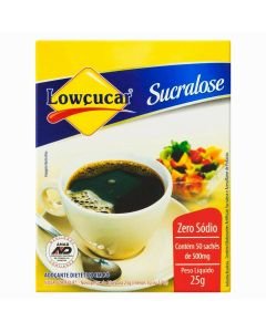 Adoçante Lowçucar Blenda Sucralose Caixa C/50 25g